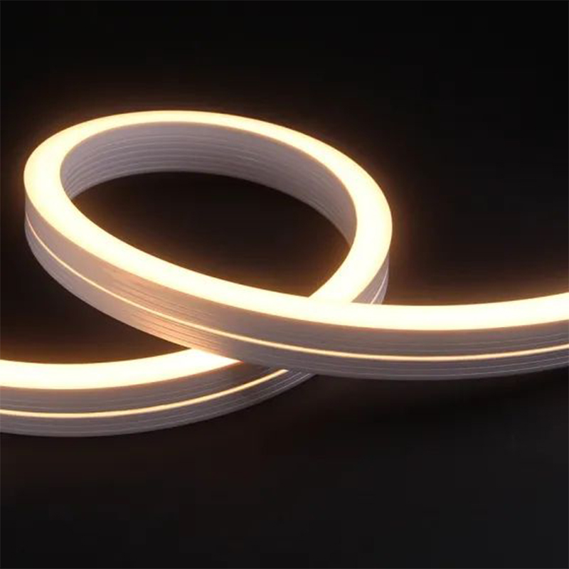 How to achieve different color gradient lighting effects control with neon flex led strips?